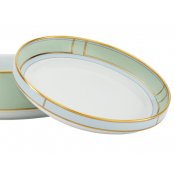 Ginori Diva Verde Fruit Bowl - 9.45"